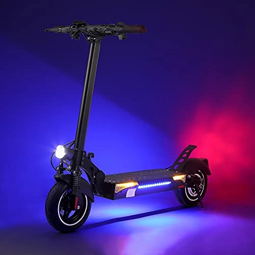 Electric Scooter : Electric Scooter for Adult, iX4 E-Scooters Fast Speed 45km / h, Double Surprise, 40KM Long Range, 500W Motor, 13Ah Battery, 10'' Off-road Tires Foldable Commuter E-Scooter for Teenager&Adults - Easy to Ride