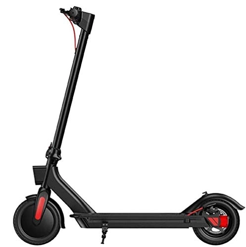 Electric Scooter : Electric Scooter for Adults E Scooter Lightweight Commuter Scooter, Mobility Scooter Portable Folding E-Scooter Max Speed 25km / h 350W Motor 8.5 Inch Anti-skid Tire LCD Displ