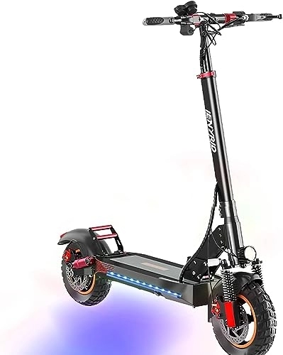 Electric Scooter : Electric Scooter for Adults, iENYRID M4 Electric Scooter Folding Scooter Motorized Kick Scooter Adult Foldable E Scooter Off Road Fast Speed Long Range, Black