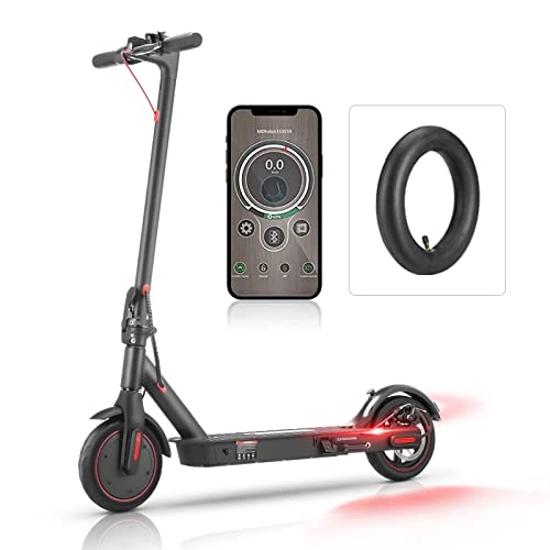 Electric Scooter : Electric Scooter - isinwheel i11 E Scooter with App Control, 350W Motor, Top Speed to 25km / h, and 25km Long Range Comfortable and Portable Commuter Electric Scooter for Adults (Red)