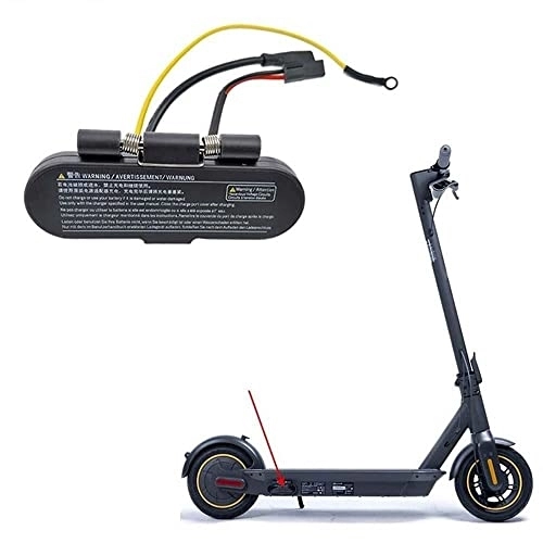 Electric Scooter : Electric Scooter Parts to fit Ninebot by Segway - MAX G30 E-Scooter - Genuine Built in Charger Port