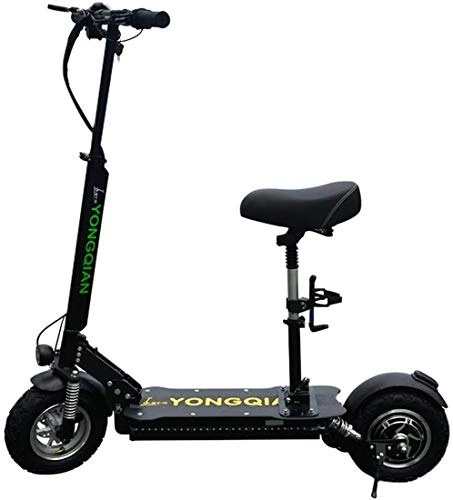 Electric Scooter : Electric Scooter - Portable Folding Trolley, 1000 W Up To 120 Miles Long And 55 Mph, Off-Road Car Folding with Small Battery, Portable Folding Swing Scooter, 120km