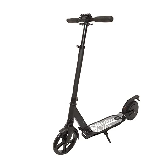 Electric Scooter : Electric Scooter, Rear Fender Brake System and Shock Absorber, 150 Watt Motor, Top Speed 4 MPH, 8 Inch Solid Tires Commuter Electric Scooter, Foldable Scooter