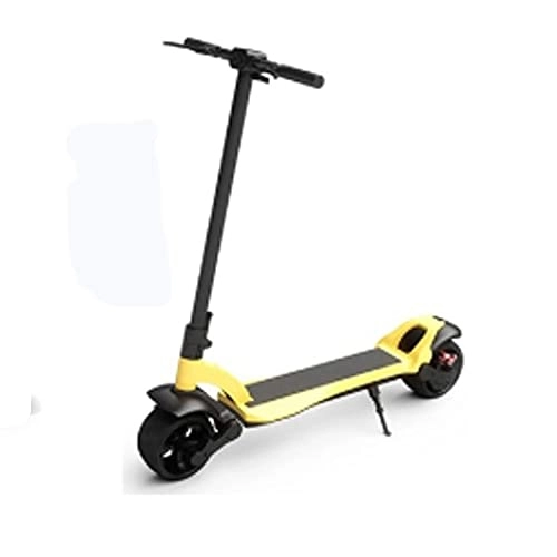 Electric Scooter : Electric Scooters Adult, 500W Foldable Lightweight Cheap Electric Scooter Adult Fast 21mph Off Road Accessories Lights with 30-45km Endurance and Charger, LCD Display 2 Speed Modes 8.5'' Tyre (yellow)