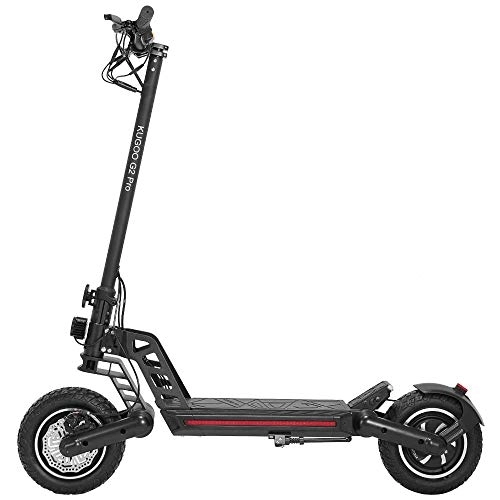 Electric Scooter : Electric Scooters Adult, Off-Road Kugoo G2 Pro Folding Electric Scooter 48V 15Ah Maximum Distance 50 KM E Scooter