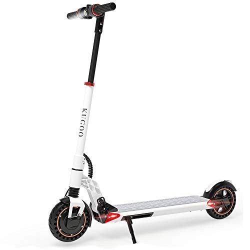 Electric Scooter : Electric Scooters, Kugoo S1 Plus Folding Electric Scooter for Adults 8 inch Honeycomb Tyre 350w Motors Max Speed 30km / h UltraLight Foldable E Scooter with LCD display 7.5Ah Li-Ion battery