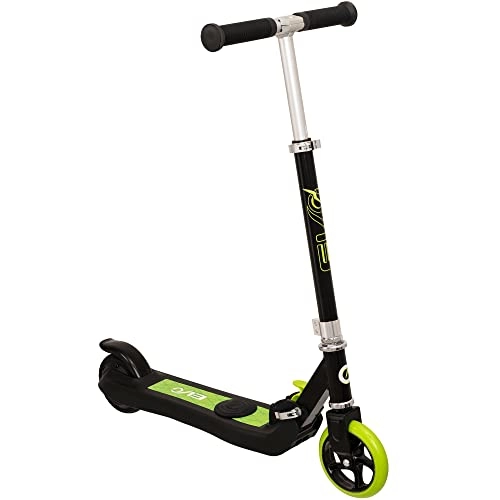 Electric Scooter : EVO Electric Scooter With Lithium Battery VT1 | Lime Green, 100W Motor, 21.6V, Top Speed 10KM / H, Max.Weight 50kg, Folding E-Scooter, For Boys & Girls Kids Ages 6+