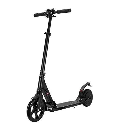 Electric Scooter : FDQNDXF Folding Electric Scooter for Adults, without a Seat, After the Coasting Starts the Motor is Powered and the Scooter Starts to Coast Automatically, Speed up to 10km / h, 10km Long-Range