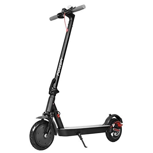 Electric Scooter : Forespy LoveMI Electric Scooter Adult, E Scooter 35 / 40km Long Range, 10inches Solid Tire, 3 Speed Modes Adjustable, 350W / 500W Motor, APP Control, Double Braking System, Dual Suspension System