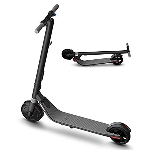 Electric Scooter : FUJGYLGL Electric Folding Bike, Kick Scooter Series, Featuring Lightweight Alloy Deck and One-Piece Welded T-Bar Handlebars with
