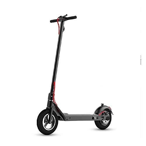 Electric Scooter : FUJGYLGL Foldable Electric Scooter, 3 Lithium Batteries with Adjustable Speed Maximum Speed 20Km / H, 10.5-inch Explosion-proof Vacuum Tire