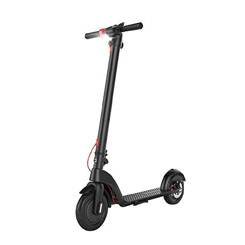Electric Scooter : FUJGYLGL Folding Electric Scooter with LCD Display 8.5 Inches Tires Max Speed 25KM / H30 ° C Climbing Motor LED Lights Three Speed Mode Commuter Street Scooter