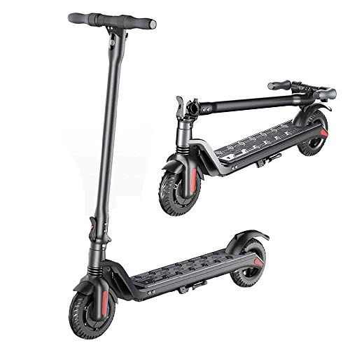 Electric Scooter : FUJGYLGL Folding Mini Electric Scooter with Adjustable Removable Seat Rear Disc Brake 36V 350W Mileage 30km 8-inch Pneumatic Tire, Commuter Electric Scooter for Adults