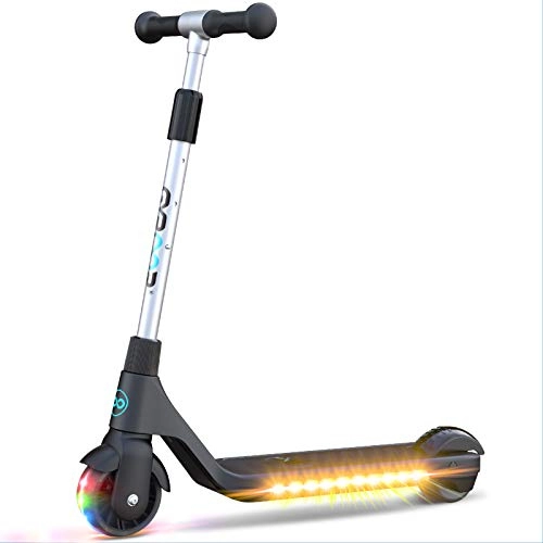 Electric Scooter : Gyroor Electric Scooter for Kids, , Teens, Boys and Girls, Lightweight and Adjustable Handlebar, Rechargeable Battery, 6 MPH Limit-Best Gift for Kids!