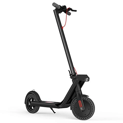 Electric Scooter : H-CAR QW Electric Scooter Adults, 250W Powerful Motors, 20-23 Long Range, Easy to Carry Light Weight E-Scooter, Portable Design, Max Load 110KG Commuting Motorized Scooter Suitable for Teenager OH