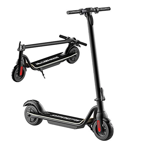 Electric Scooter : H-CAR QW Electric Scooters for Adult, Powerful 250W Motor 8" Air Filled Tires, Ultra Lightweight Foldable Scooter, Commuter Street Push Urban Scooter, Supports 115KG Weight OH