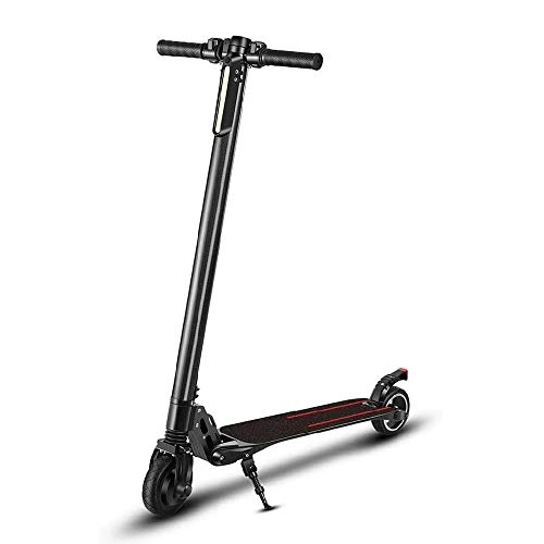 Electric Scooter : Hammer Classic Foldable Electric Scooter, Cruise Control, Foldable 250W High Power 5.5 Inch Solid Tire with LCD Display 24V Battery Maximum Speed 28km / H
