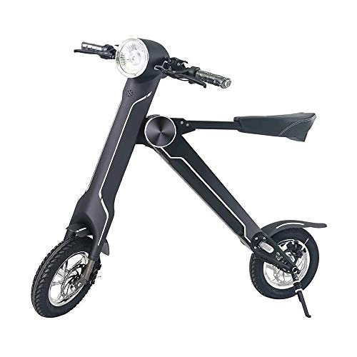 Electric Scooter : Hammer Electric Kick Scooter, 12" Vacuum Tires 350W Motor, 15.5mph Speed Max, LED Headlight & Display, Portable Folding Easy Carry for Adult, UL Certified