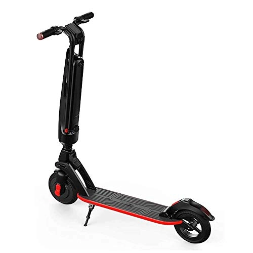Electric Scooter : Hammer Electric Kick Scooter with, Lightweight and Foldable, Aluminum Alloy Body, with LED Lighting, Sensitive Braking, Multiple Power Modes，Upgraded Motor Power