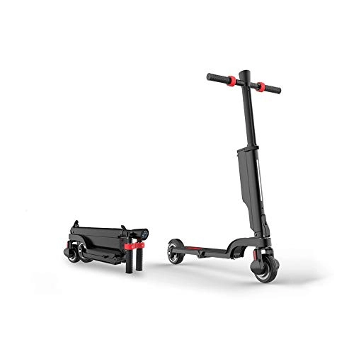 Electric Scooter : Hammer Electric Scooter - 250W Motor 8.5" Solid Tires Up to 12 Miles，One-Step Fold, Adult Electric Scooter for Commute and Travel, Aluminum Alloy Body, Sensitive Brake