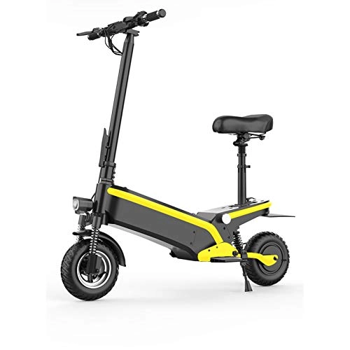 Electric Scooter : Helmets Electric Scooter 500W Motor, 5-fold Shock Absorption, 150kg Load, 60km Battery Life, LCD Display, With Anti-theft Alarm