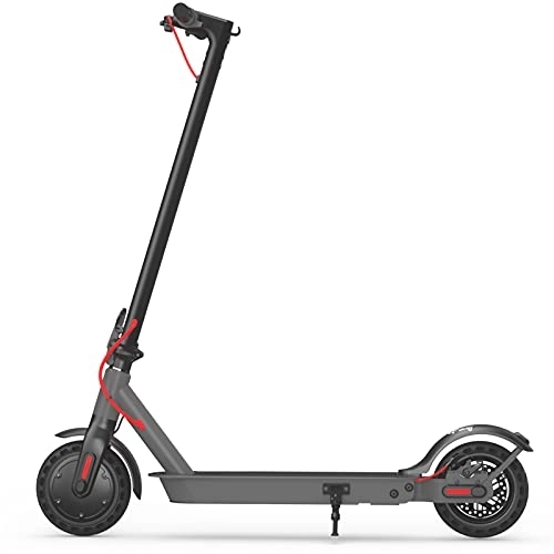 Electric Scooter : Hiboy S2 Electric Scooter, Up to 27 KM Long-Range & 25 KM / H Portable Folding Electric Scooters for Adult with Dual Braking System and App