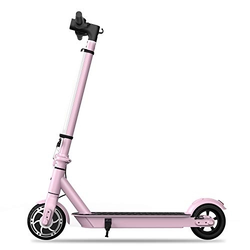Electric Scooter : Hiboy S2 Lite Electric Scooter-6.5" Solid Tires-Up to 13 Mph & 10.6 Miles Range, Folding Commuting Electric Kick Scooter for Teens / Adults