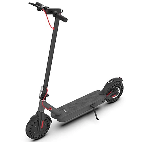 Electric Scooter : Hiboy S2 Pro Electric Scooter - 10" Solid Tires - 40 KM Long-Range & 25 KM / H Folding Commuter Electric Scooter for Adults