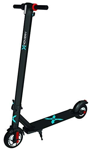 Electric Scooter : HOVER-1 | Eagle Electric Folding Scooter with 6.5” Wheels Front & Back, 15 MPH Max Speed, LED Headlight, LCD Display, Built-In Suspension Ideal for daily commute