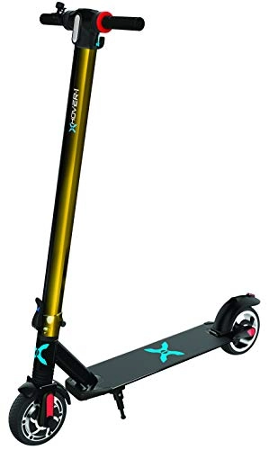 Electric Scooter : HOVER-1 Eagle Electric Scooter Folding Balance Board with LED Lights in Black & Gold