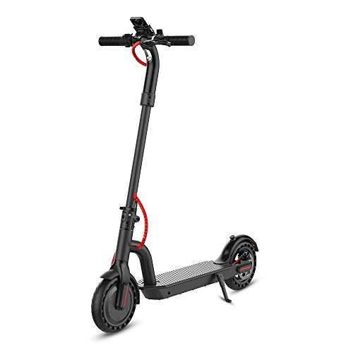 Electric Scooter : HYPER GOGO Electric Scooter, Folding 8.5" E-Scooter, Max Speed 28km / h, Ultra-Lightweight with Dual Braking System Adult Electric Scooter for Commute and Travel