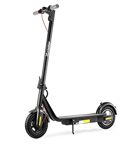 Electric Scooter : i10 Electric Scooters 30k / mph Speed, 10 inch Tire, 30km Long-Range, 350W Motor, 10.4Ah Rechargeable Battery, Smartphone APP, Lightweight Foldable E-Scooter for Adults & Teens