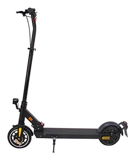 Electric Scooter : iconBIT Delta Pro Foldable Electric 350W Motor Kick Scooter 20Km distance (max) with 8″ Wheels - Black - 20 Km / h