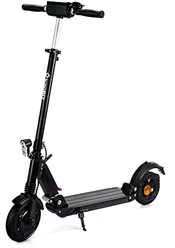 Electric Scooter : Iconbit Tracer Street Electric 350W Motor Kick Scooter 20Km distance (max) with 8" Wheels - Black - 20 KM / h