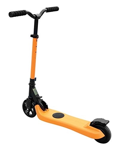 Electric Scooter : iconBIT Unicorn Foldable Electric Kick Scooter with 5" Wheels for Children - Orange - up to 6 Km / h