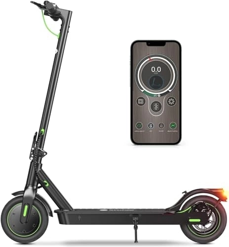 Electric Scooter : isinwheel Electric Scooter, 8.5 Inches Electric Scooters Adult Pneumatic Tires, 500W Motor, 30 km Long Range, 36V 7.5Ah Fast E-Scooter, 3 Speed Modes with APP Control