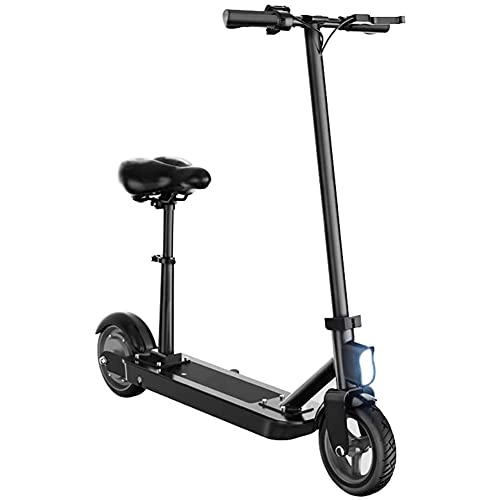 Electric Scooter : J&LILI Portable Folding High Speed ​​Electric Scooter Speed ​​Up To 30 Km / H And 20 Km Range of Horse Riding, 350W Engine Power And 330LB Last