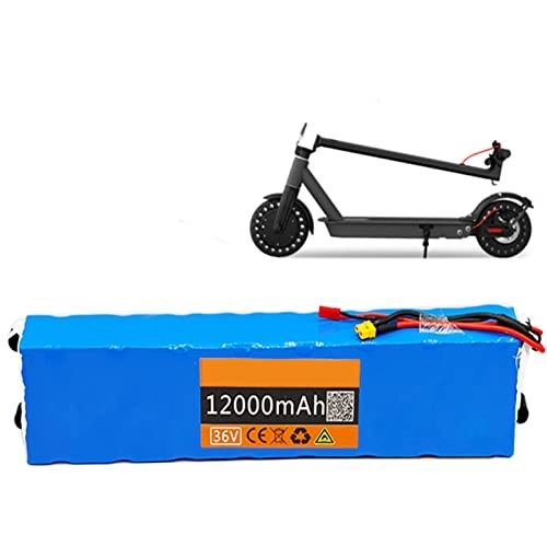 Electric Scooter : JHKGY 36V Scooter Battery Pack, 10Ah / 12Ah / 14Ah 36 Volt Li Ion Electric Scooter Battery, Replacment Electric Scooter Battery Accessory, for Electric Scooter M365, 10AH