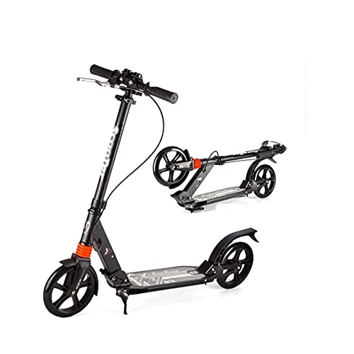 Electric Scooter : JINPENGRAN Scooters, folding scooters, adult scooters, scooters suitable for teenagers / children over 8 years old, with handbrake, non-electric shock absorber