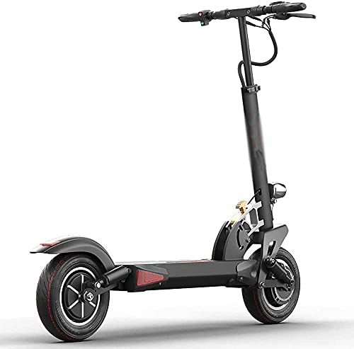 Electric Scooter : JLKDF ZGGYA Electric Scooters, With A Range Of 120 Kilometers, 400W / 48V / 30AH, Speed 25-35KM / H, Charging Time Is About 6-8 Hours, With LED Lens Headlights On Front Adult Scooters