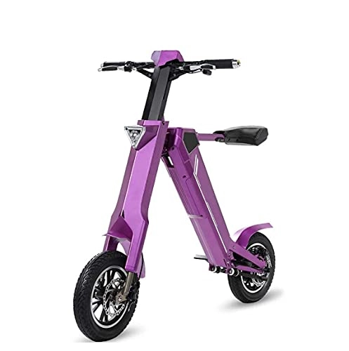 Electric Scooter : JLKDF ZGGYA Scooter Electric, Dedicated Tires For 12-inch Inflatable Lithium Batteries, Using Aviation Aluminum Alloy Frame, Foldable 350W / 48V / 7.8ah Scooter Adult Scooters