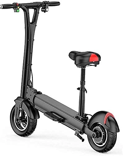 Electric Scooter : JLKDF ZGGYAElectric Scooter For Adults 10 Inch 48V / 500w，Foldable E-Scoote LCD Display10-18Ah Li-Ion Battery UltraLight Motors Max Speed 25km / h Foldable Electric Scooter