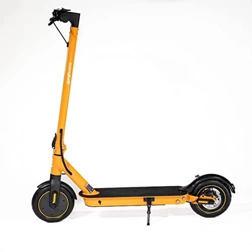 Electric Scooter : JUNGLE ONE Electric Scooter by Electric Jungle | Jungle Orange Foldable E-Scooter for Adults | 25km Range | 7.5A Long Range Battery | 400W Motor | 25kph Top Speed | LCD Screen & Bluetooth Connectivity