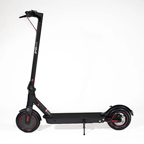 Electric Scooter : JUNGLE ONE Electric Scooter by Electric Jungle | Matt Black Foldable E-Scooter for Adults | 25km Range | 7.5A Long Range Battery | 400W Motor | 25kph Top Speed | LCD Screen & Bluetooth Connectivity