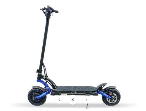 Electric Scooter : Kaabo Mantis 10 Lite Electric Scooter - Powerful Acceleration Adult Electric Scooter - Electric Scooters Adult Lightweight and Foldable (Blue)