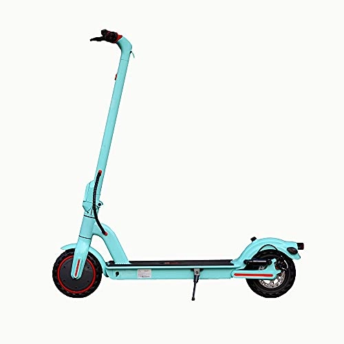 Electric Scooter : Kjy123 Electric Scooter, Adult Mobility Portable Mini Two-wheeled Mobility Scooter Lightweight Foldable with LCD-display Scooter (Color : Green)