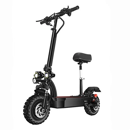 Electric Scooter : Leetianqi Electric Scooter Adults, Foldable Off-road Electric Vehicle, 3200W Endurance Of 120 Km