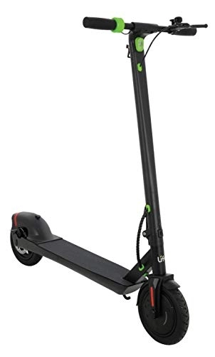 Electric Scooter : Li-Fe Unisex's 250 AIR PRO Lithium Electric Commuter E-Scooter with Powerful Rechargeable Battery & 3 Speed 250W Motor, Quick and Easily Foldable Lightweight Design, Black, 108 x 44 x 115 cm