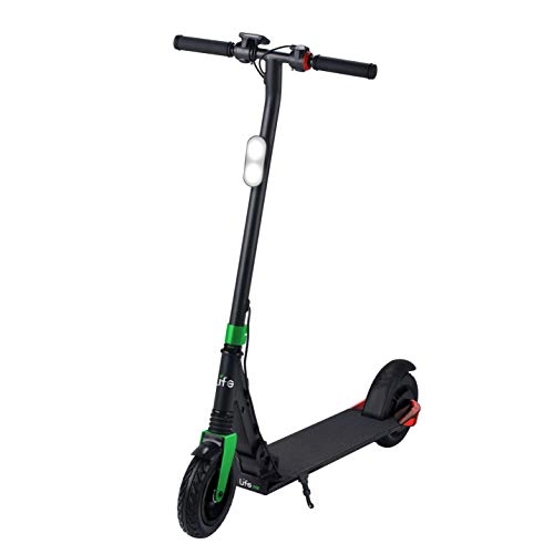 Electric Scooter : Li-Fe Unisex's 250 Lithium Electric Commuter E-Scooter with Powerful Rechargeable Battery & 3 Speed 250W Motor, Quick and Easily Foldable Lightweight Design, Black, 101 x 43 x 105 cm