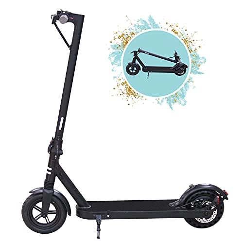 Electric Scooter : LuvTour Electric scooter adults IPX4 Electric Scooter 20 km / h, 350W motor, anti-slip tires and LCD screen, three speed modes, e-scooter for adults and teenagers - range up to 28km